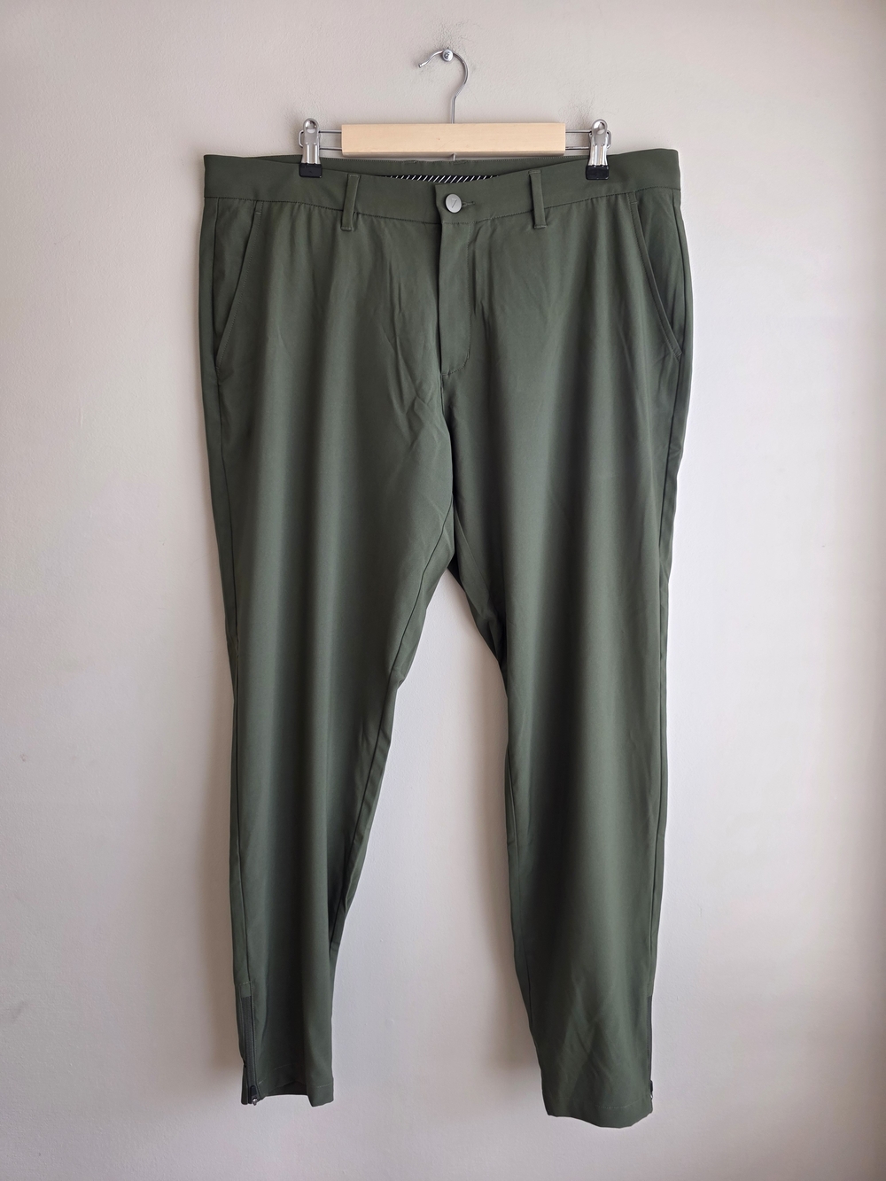NWT Primo Golf Jogger Pants Olive Green Men's 38 Regular - Picture 3 of 14